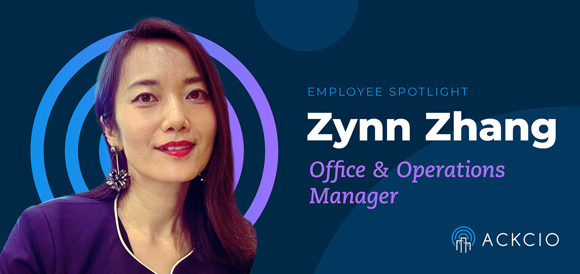 Employee Spotlight: Zynn Zhang, Office & Operations Manager