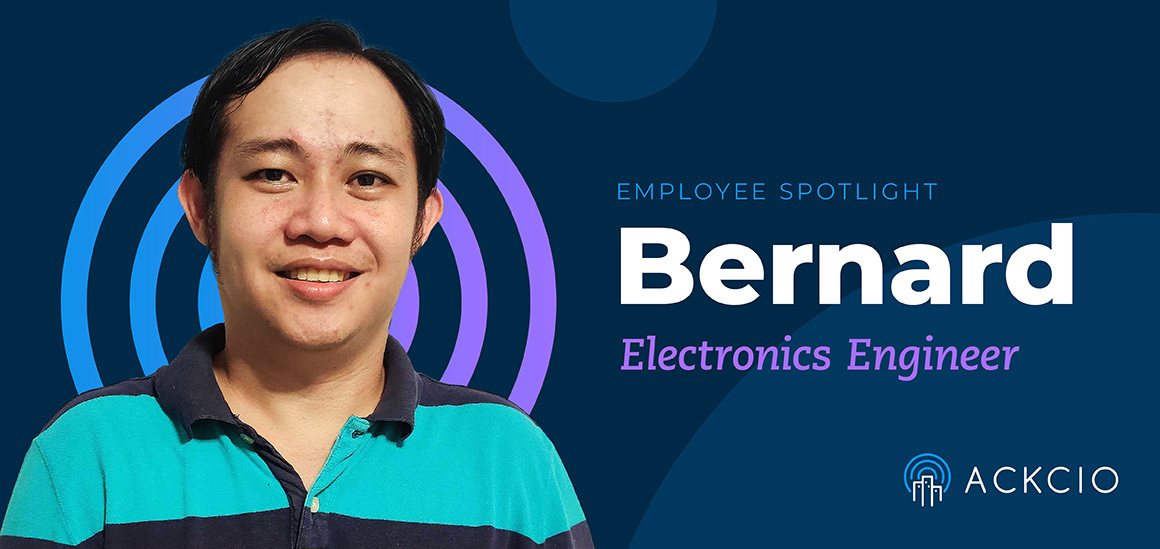 Employee Spotlight: Bernard Firmalino Aguirre, Electronics Engineer